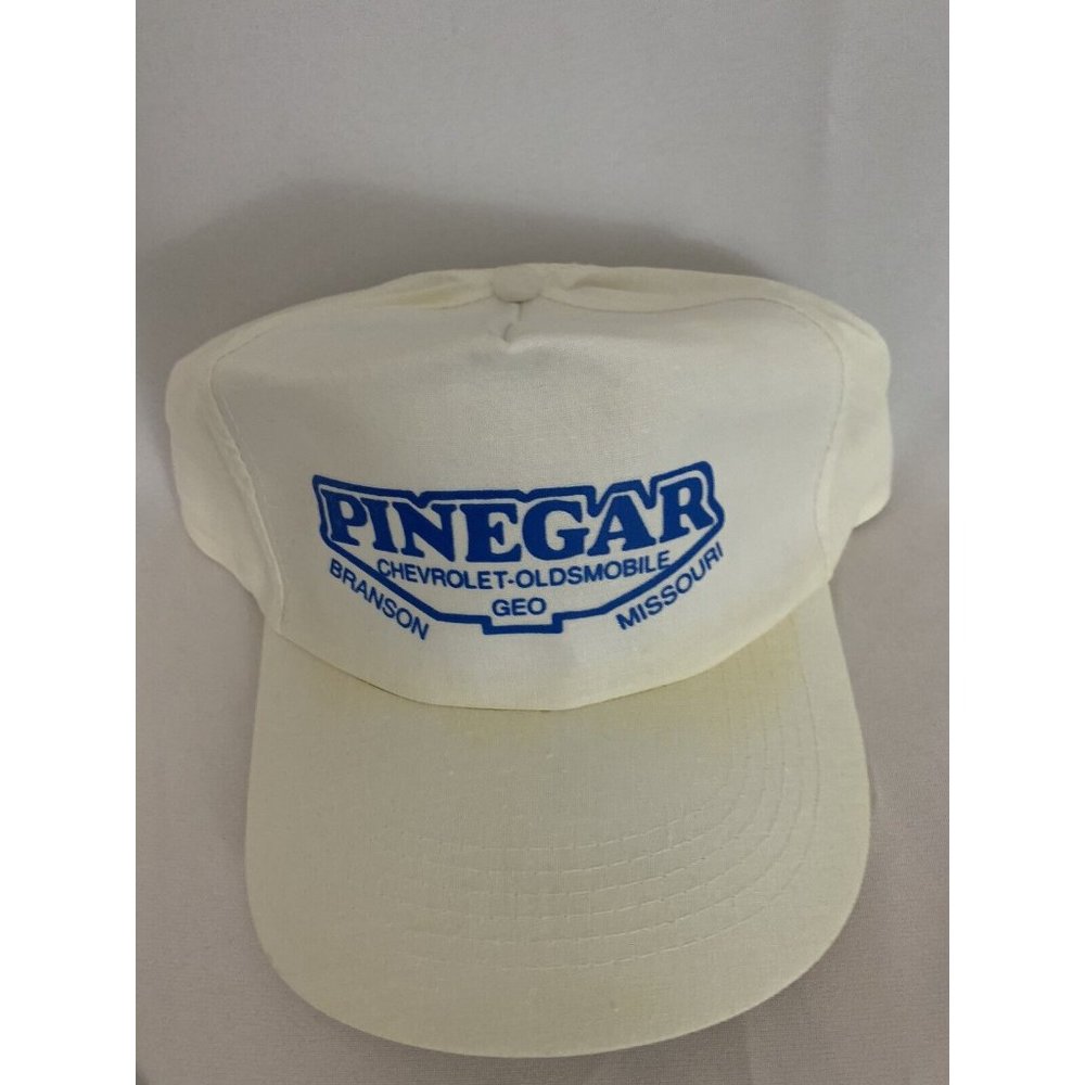Pinegar Chevrolet Olds Roped Vintage Snapback Ball Cap Hat